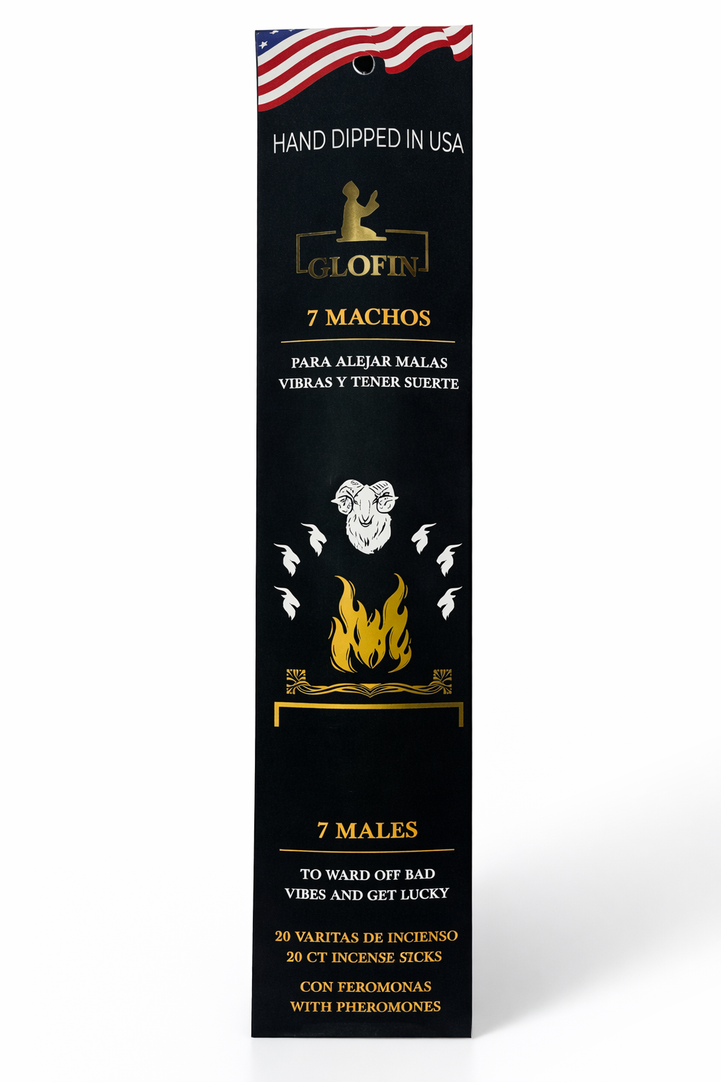 7 Machos Incense Sticks(20 Count)