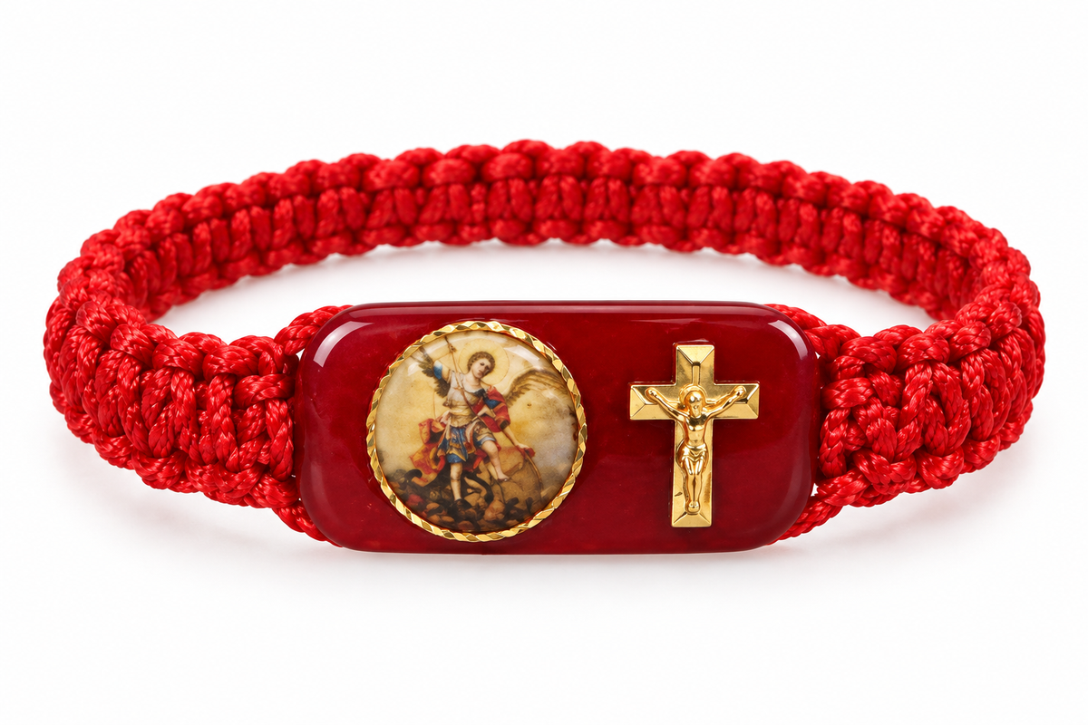 Archangel Michael Red Bracelet