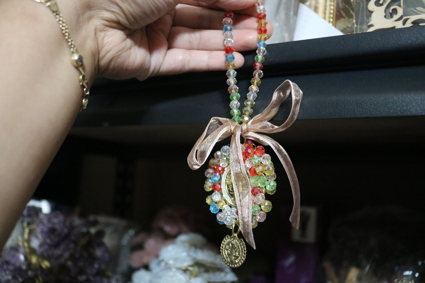 San Benito Vibrant Beaded Talisman