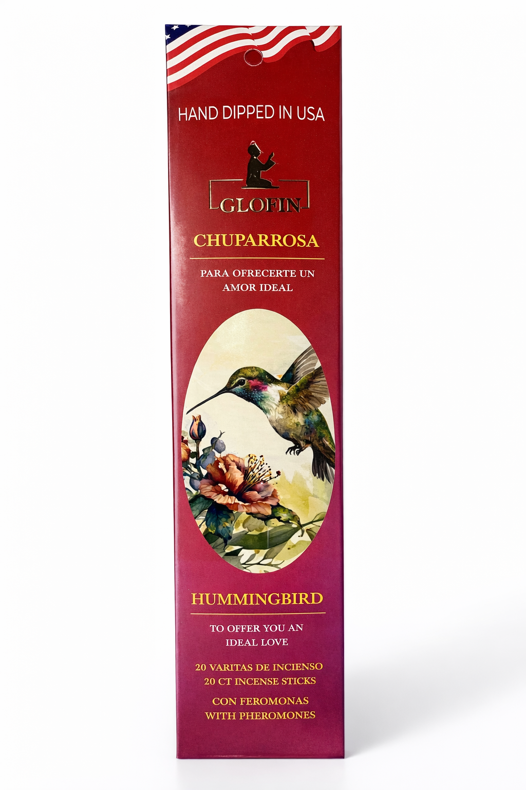 Chuparrosa (Hummingbird) Incense Sticks – 20 Count