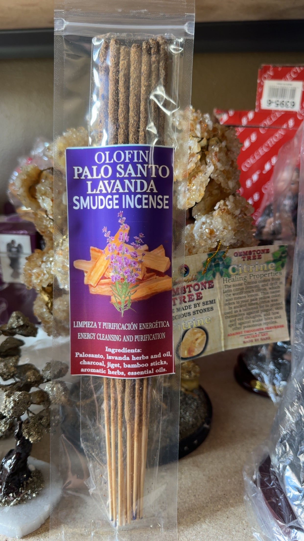 Palo Santo & Lavanda Smudge Incense