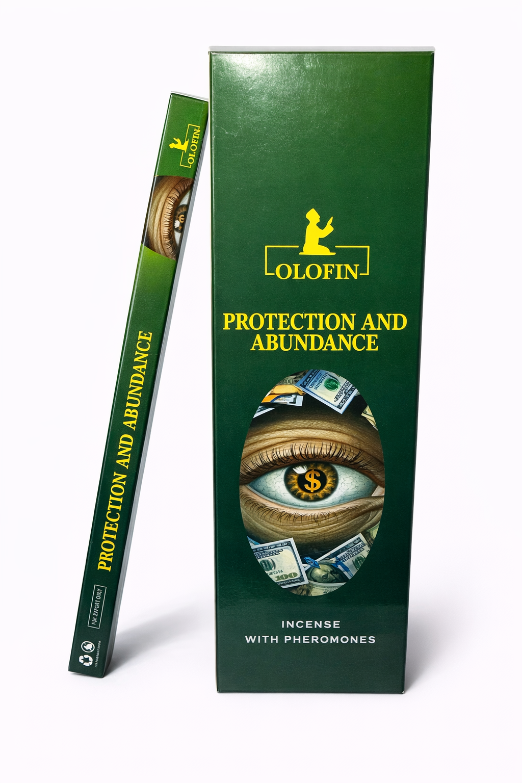 Protection & Abundance Incense 💚💰- 8 count