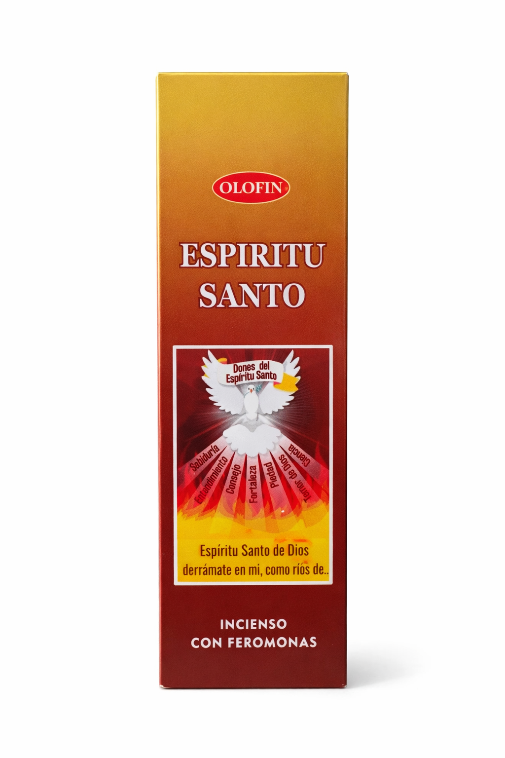 Espíritu Santo Incense with Pheromones- 8 Count