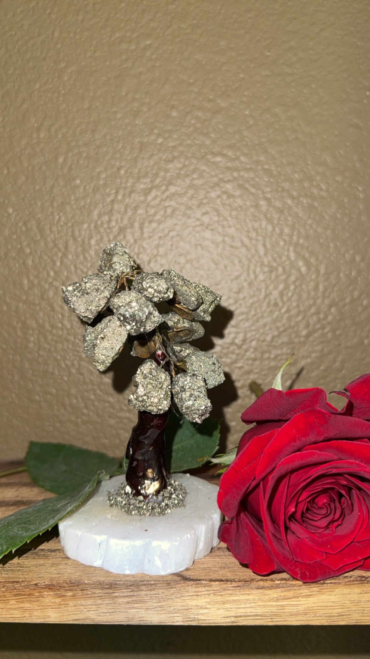 Pyrite Crystal Tree