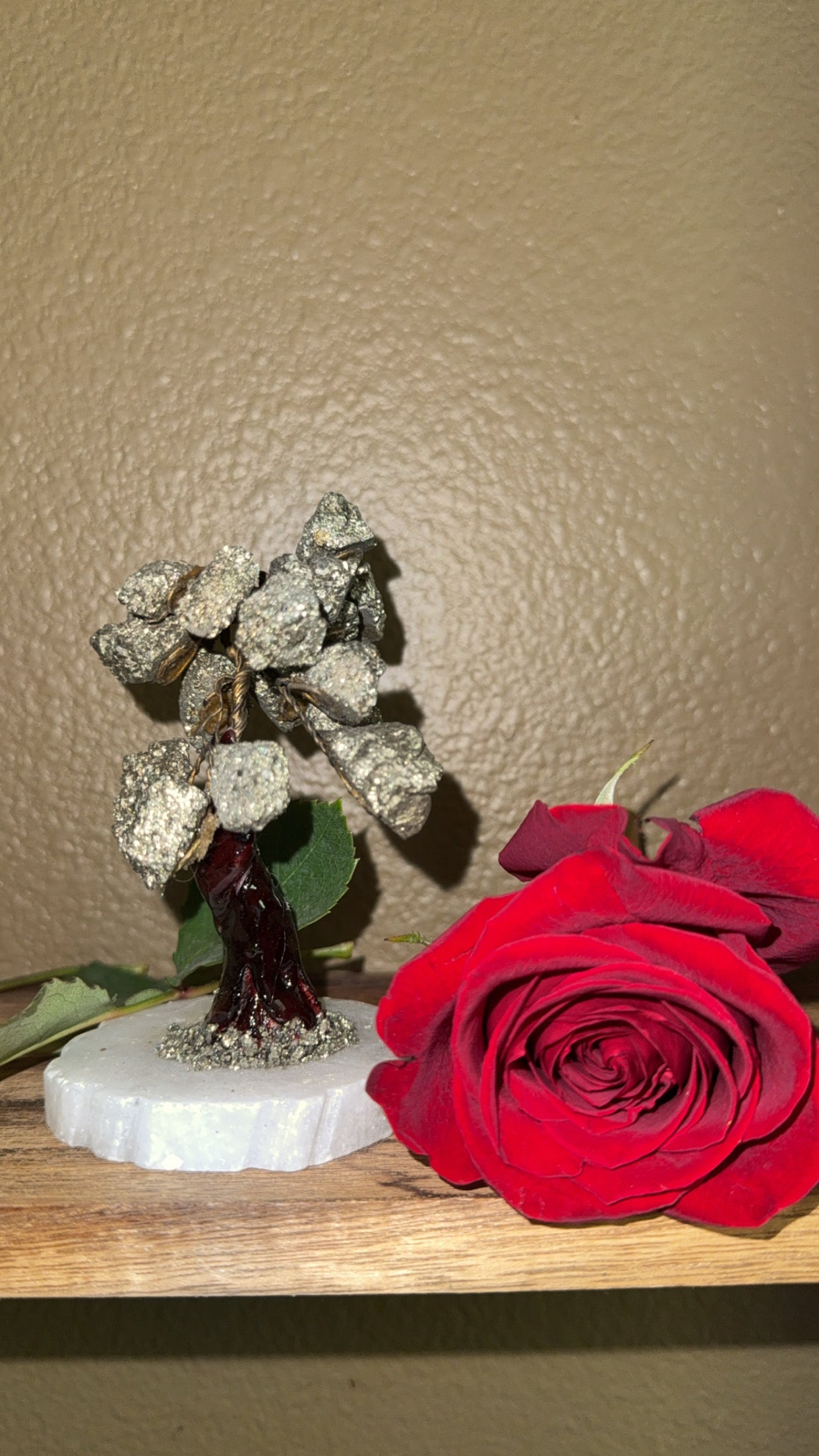 Pyrite Crystal Tree