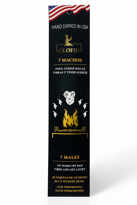 7 Machos Incense Sticks(20 Count)