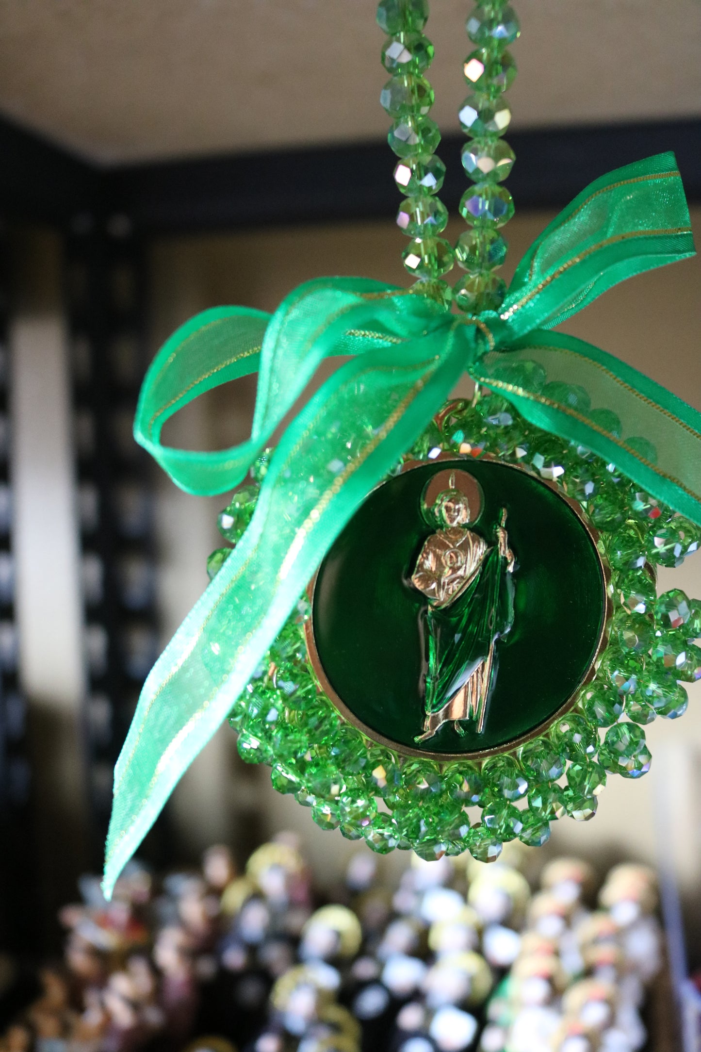 💚 St. Jude Abundance & Miracle Charm – Emerald Edition 💚