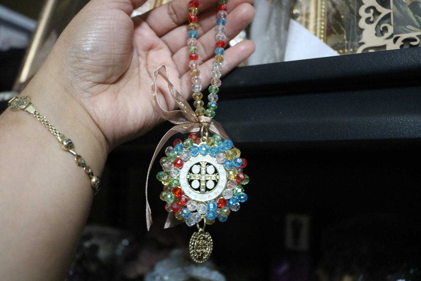 San Benito Vibrant Beaded Talisman
