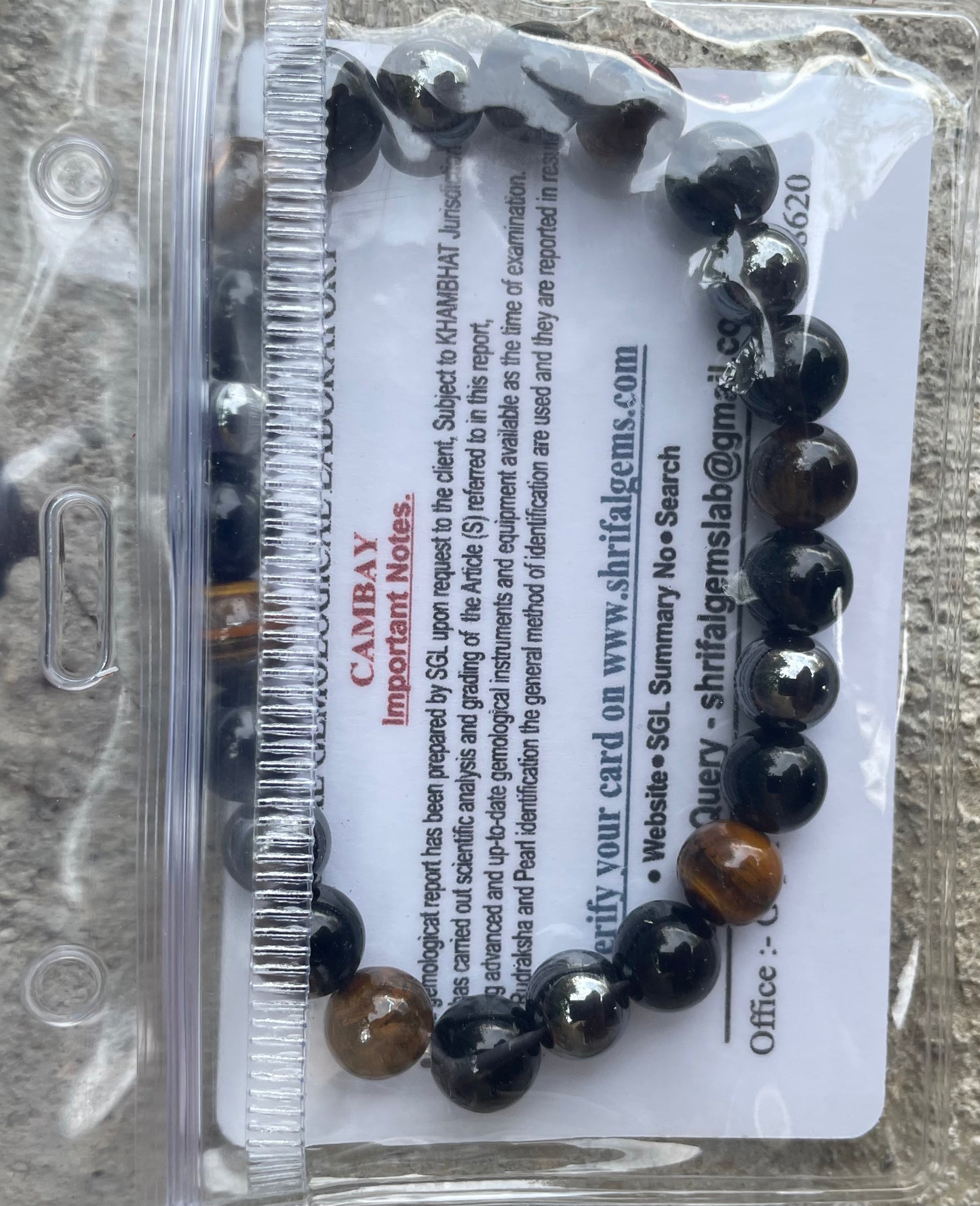 Triple Protection Crystal Bracelet