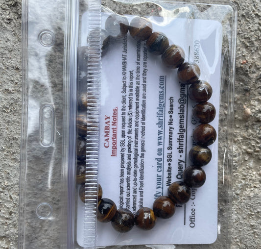 Tigers Eye Crystal Bracelet
