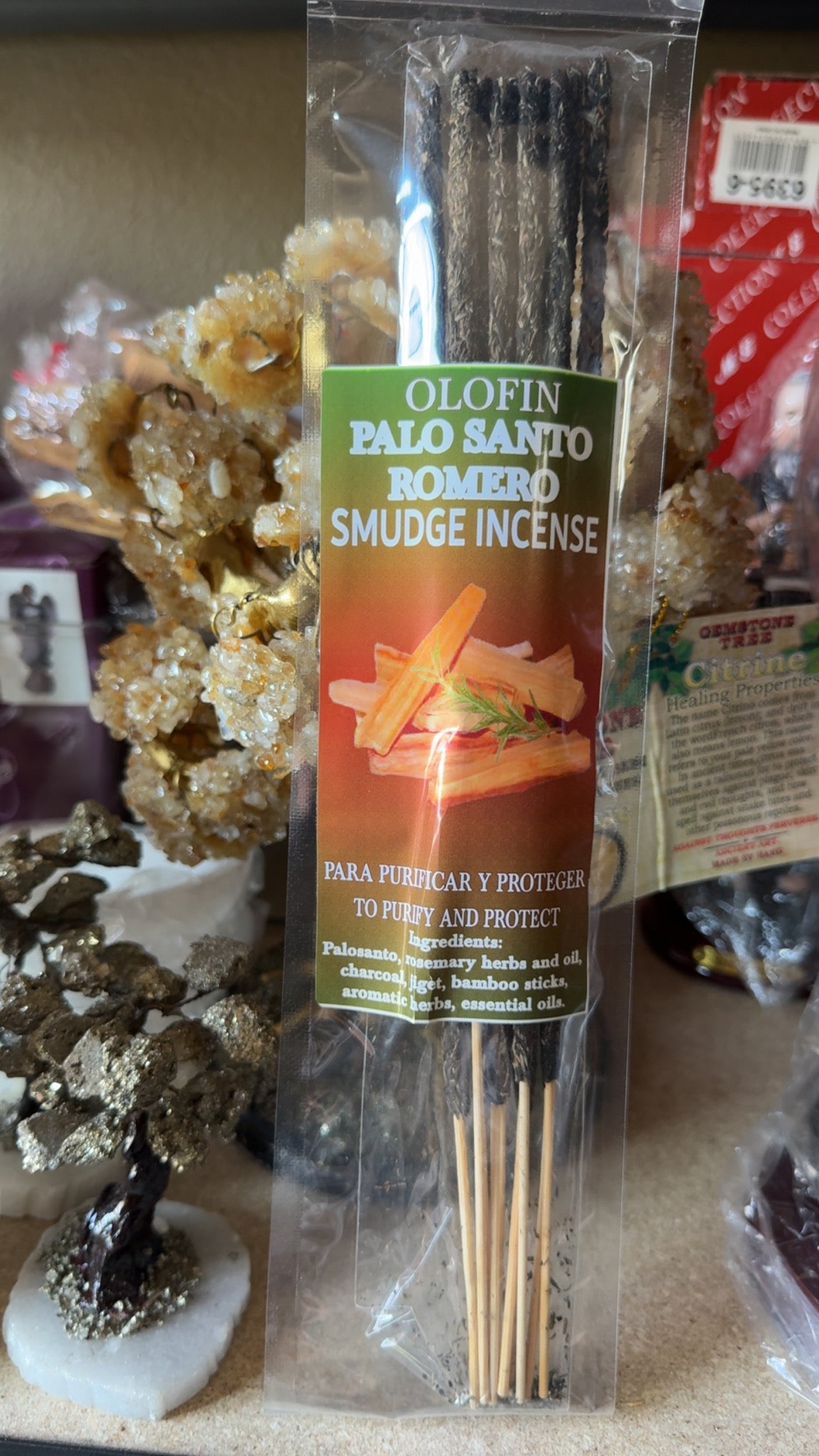 Palo Santo & Romero Smudge Incense