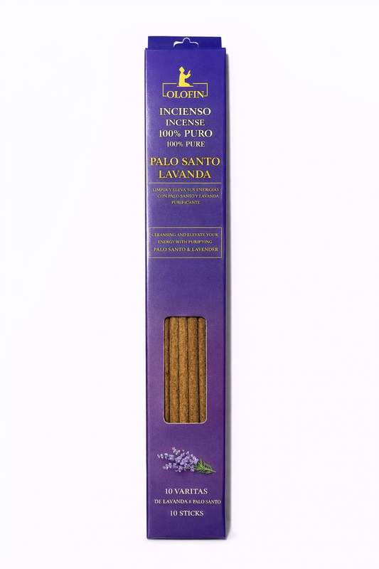 Palo Santo Lavanda Incense- Hand Rolled 10 count