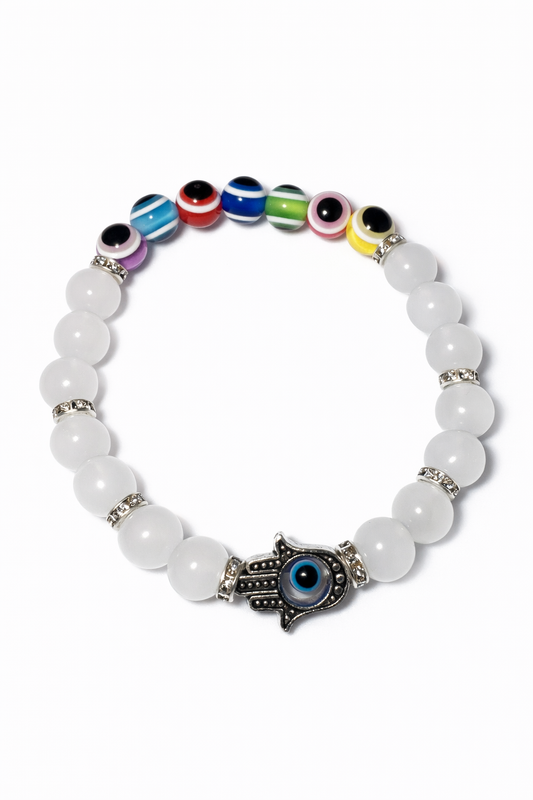 Pulsera Blanca Mal de Ojo