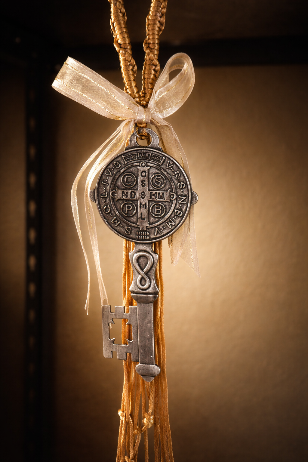 ✨ San Benito Key Protection Amulet (Spiritual Defense Charm) ✨