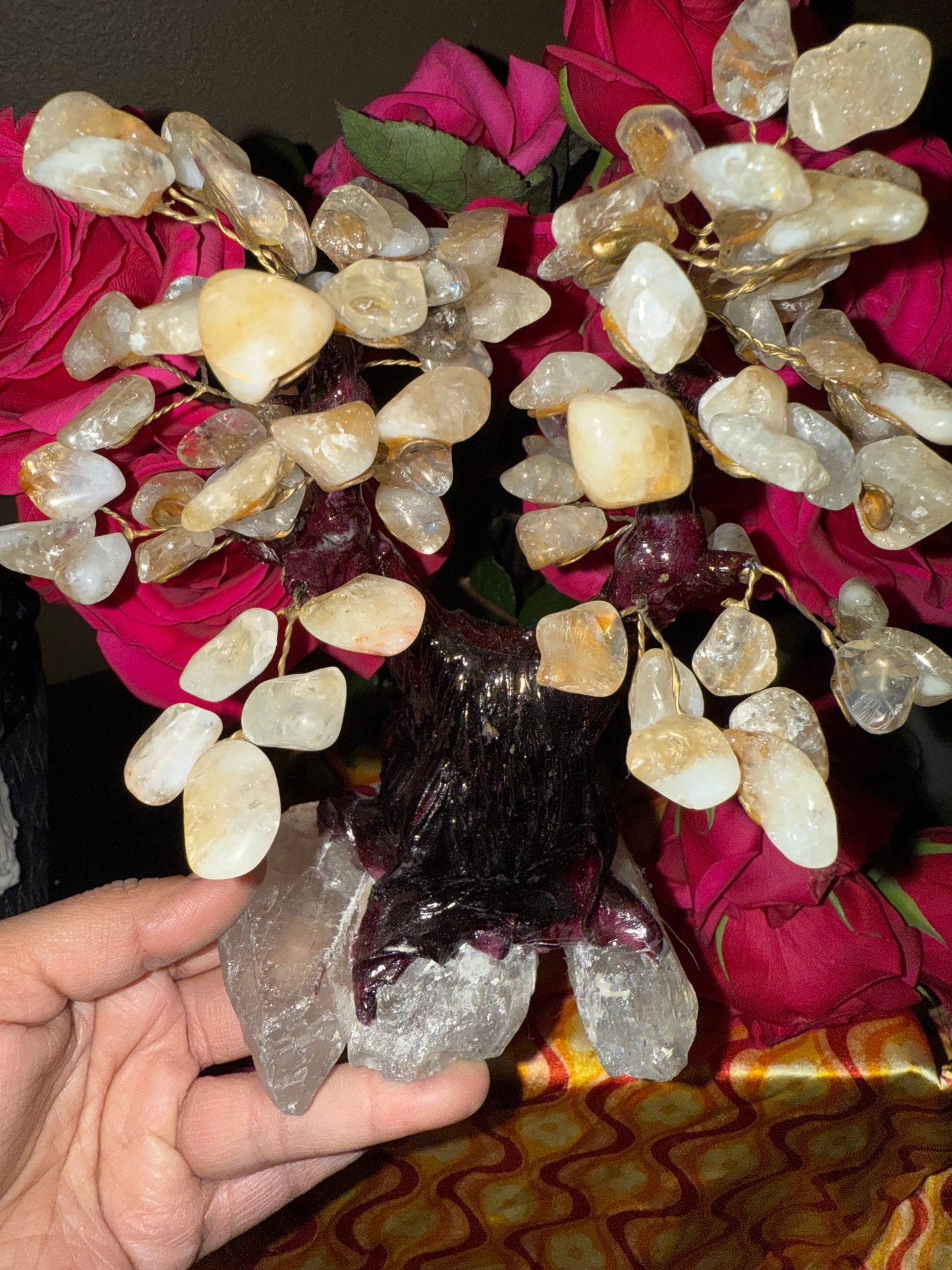 Citrine Crystal Tree