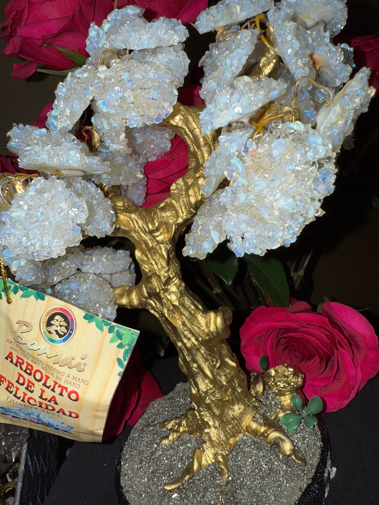 Clear Quartz Cluster Tree