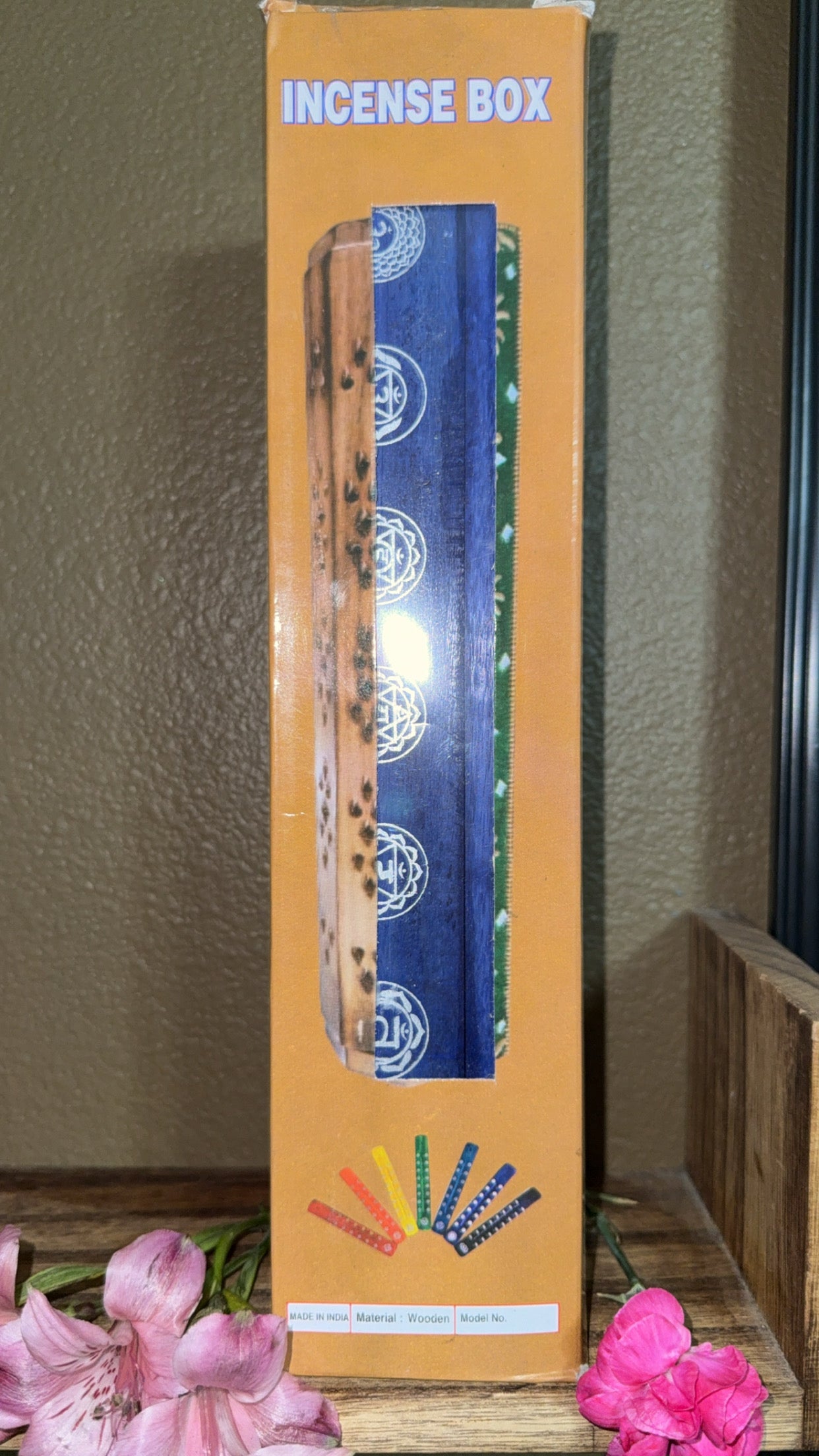 Incense Box Blue
