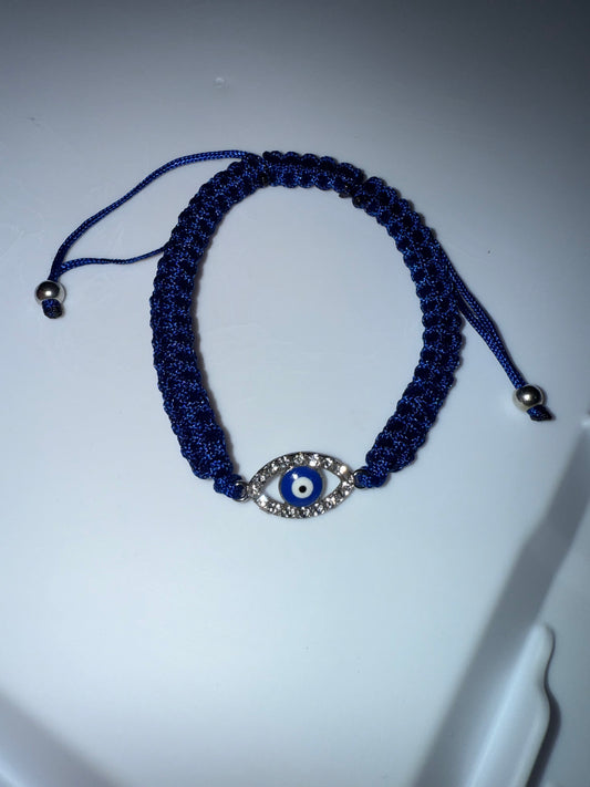 Pulsera Negra con Ojo