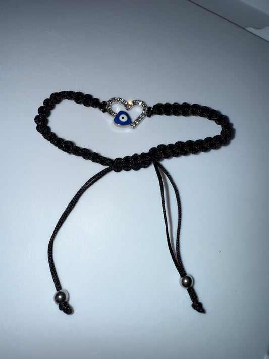 Pulsera Mal de Ojo Corazon
