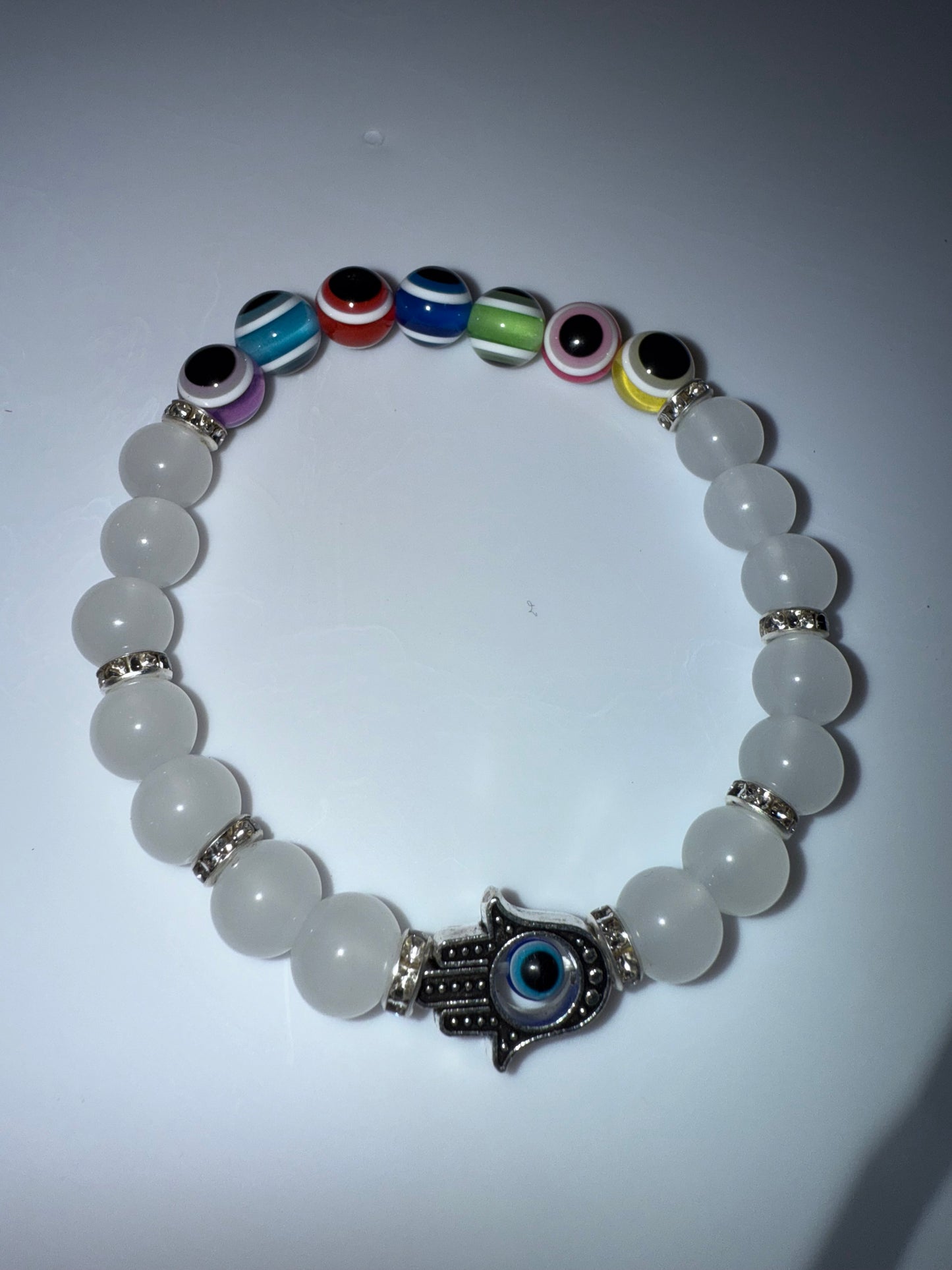 Pulsera Blanca Mal de Ojo