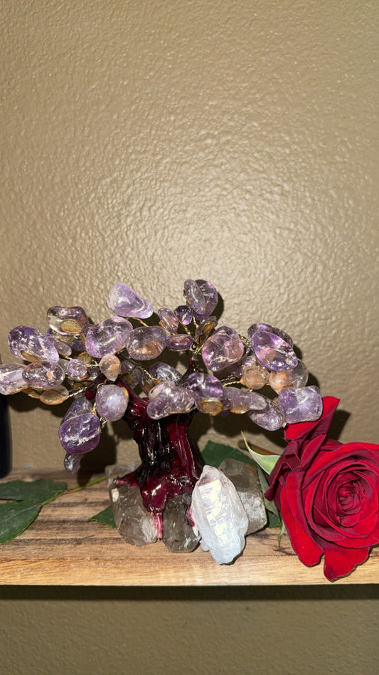 Amethyst Crystal Tree